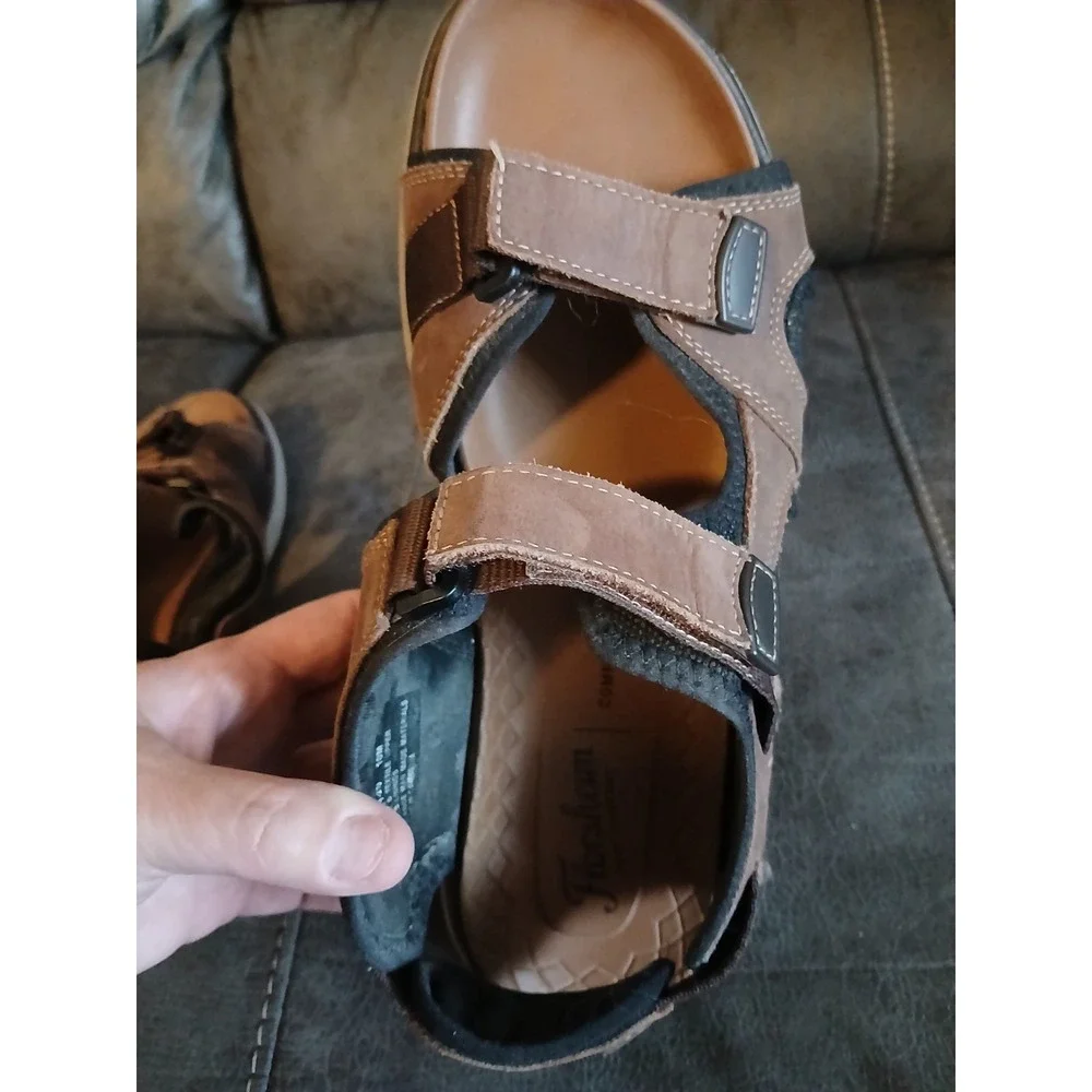 Florsheim Comfort‎ Tech Sandles 14321-215 Mens Size 10M #895